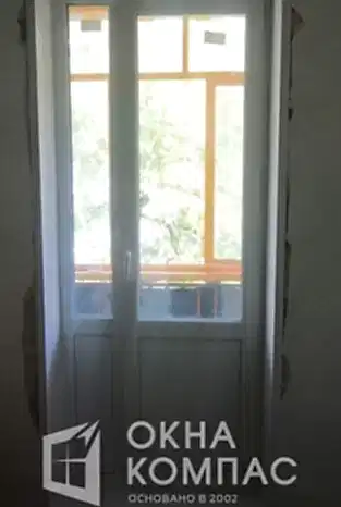 Фото объекта Установка балконной двери в квартире