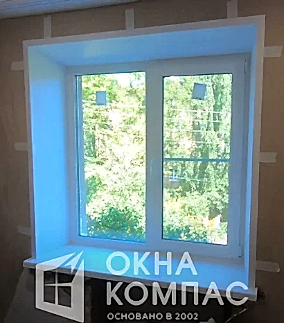 Фото объекта Установка два двухстворчатых окна в квартире - г. Н. Новгород.