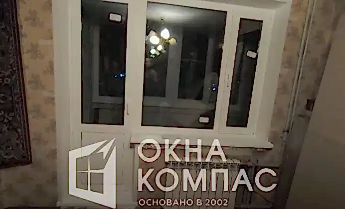 Фото объекта Остекление балконного блока и остекление окна в квартире г. Н.Новгорода.
