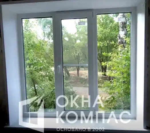 Фото объекта Установка  трехстворчатого окна в квартире Нижнего Новгорода.