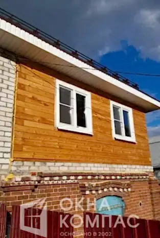 Фото объекта Установка обсадных коробок под размер конструкций:  дерево, шип-паз 